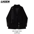 Load image into Gallery viewer, [LHSEN Series]★Blazer★ Jacket, outerwear with chain, unisex, men's, stylish, loose-fitting
