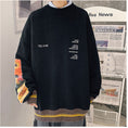 Load image into Gallery viewer, [Meiriyo Series] ★Sweater★ 3color Knit Tops Unisex Men's Beige Black Gray
