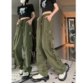 Load image into Gallery viewer, [MGJM Series]★Casual Pants★ 2color Bottoms Black Green Unisex Men's Retro
