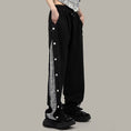 Load image into Gallery viewer, [THV Series]★Pants★ Wide pants, black, men's, large size, paisley pattern, cool, casual
