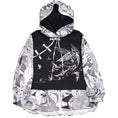 Load image into Gallery viewer, [Kyodo Series]★China style hoodie★ Faux layered unisex print color scheme switching S M L XL
