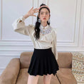 Load image into Gallery viewer, [ANNXstudio series] ★China style tops★ Long sleeve shirt, tops, embroidery, improves temperament, cute
