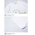 Gallery viewerに画像を読み込む, 【TRAVEL ISSUANCEシリーズ】★Tシャツ★ 2color トップス 男女兼用 メンズ アヒル 時計 面白い 黒 白
