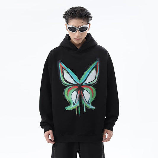 [CHAOJIE Series] ★Parker★ 2color Tops Brushed lining type Unisex Men's Butterfly Cool