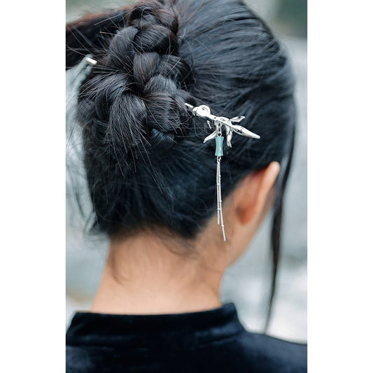 [Ko Qinglong Shu Series] ★China style hair ornament 1 piece★ Ladies accessories Improve your temperament