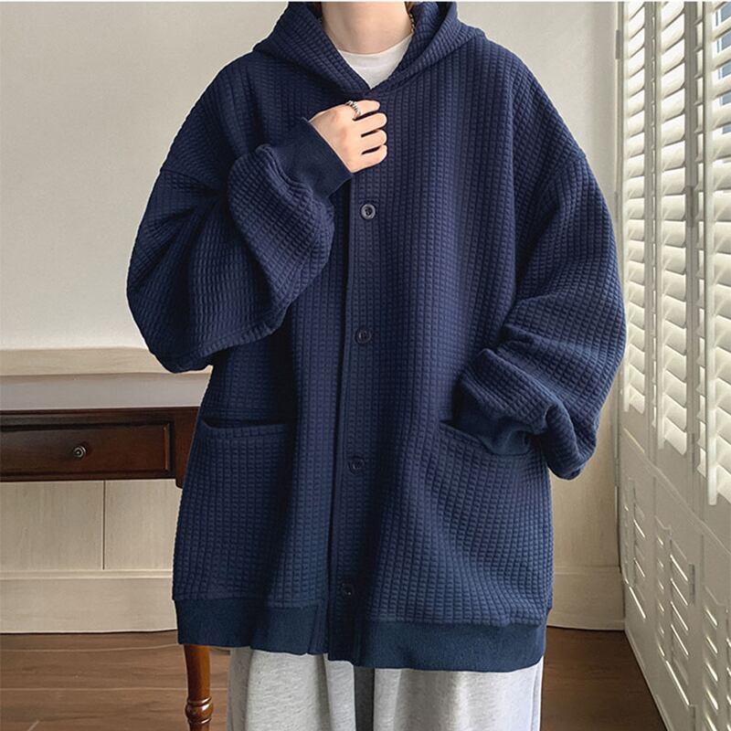 [V37 Series] ★Outer★ 3color Jacket Unisex Men's Casual Apricot Blue Coffee Color