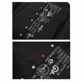 Load image into Gallery viewer, [Old Monster---Sankai Kei Rikugo Series]★China style shirt★ Tops 2color original print beige black
