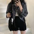 Load image into Gallery viewer, [XIXI Series]★Jacket★ 2color Outer Short Length Simple Dark Gray White SML XL
