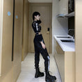 Load image into Gallery viewer, [Suga Series]★Setup Order Single Item★ Tops or Pants Sexy Casual SML LL Black Black INS Style
