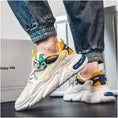 Load image into Gallery viewer, [DTD Series]★Sneakers★ 3color Men's Shoes Shoes Sports Style Size 39-44 Color Scheme Yellow Blue Gray
