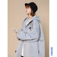 Load image into Gallery viewer, [SENSU Series]★Jacket★ 3color outerwear unisex men's hooded black white gray
