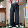 Load image into Gallery viewer, [C2 Studios Series]★Denim Pants★ 2color Pants Bottoms Casual Blue Black Retro
