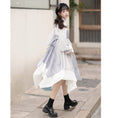 Load image into Gallery viewer, [Dust, smoke, clouds, dreams --- Beautiful Lantern Series] ★Chinese-style set★ One-piece dress + outerwear Chinese clothing Hanfu one-piece dress Original Cute
