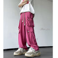 Load image into Gallery viewer, [KADISHOU series] ★Casual pants★ 3color pants bottoms unisex men's black beige pink
