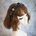 Load image into Gallery viewer, [Shichichiya Series] ★Headband★ 3color Hair Ornament Ladies Accessories Hair Ornament Black Navy Purple
