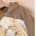 Load image into Gallery viewer, [Silk Series] ★Chinese style hoodie★ Fleece lining 2color hoodie dress Chinese clothing embroidery large size
