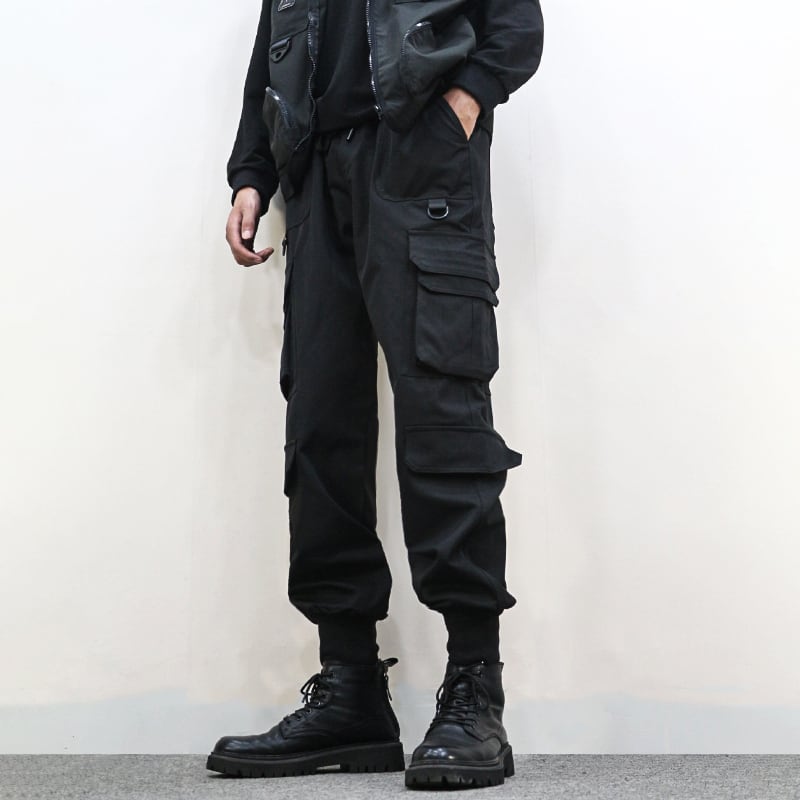 [CHENSHU Series] ★Casual Pants★ Bottoms Trousers Men's Easy to Match Black SML XL 2XL