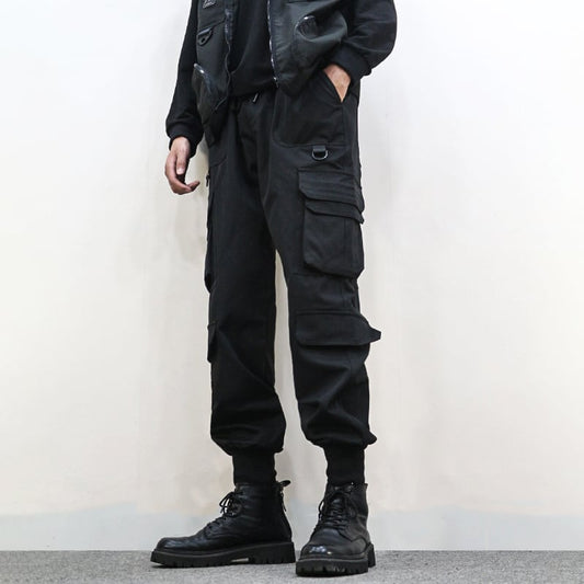 [CHENSHU Series] ★Casual Pants★ Bottoms Trousers Men's Easy to Match Black SML XL 2XL