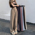 Load image into Gallery viewer, [KEKELI Series]★Casual Pants★ 6color Bottoms Slimming Plain Brown Beige Black Blue Gray Pink
