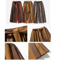 Load image into Gallery viewer, [Shu Han Ink Series]★China style pants★ 3color gaucho pants, vertical stripes, unisex, men's, loose, large size
