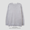 Load image into Gallery viewer, [WH Teacher Series]★Sweater★ 2color Unisex Men's Fashion Stylish With Chain Star Pattern Black Gray
