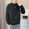 Load image into Gallery viewer, [MDW Series] ★Tops★ 3color switching men's long sleeve round neck black white gray ML XL 2XL
