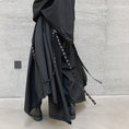 Load image into Gallery viewer, [CHENGZI Series]★Pants★ Casual Pants Gaucho Pants Plain Loose Black Unisex
