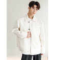 Load image into Gallery viewer, [CHICERRO series] ★China style jacket★ 2color outerwear casual unisex men's black beige
