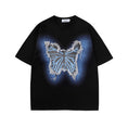 Load image into Gallery viewer, [Escaped Earth Series] ★T-shirt★ 2color Tops Short Sleeve Shirt Butterfly Unisex Men's Retro Cool
