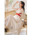 Load image into Gallery viewer, [Shojunsho Series]★Hanfu Dress★ Chinese Clothes Chiffon Retro Old Fashioned Sexy Old Fashioned Cute Slimming Date
