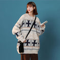 Load image into Gallery viewer, [Ushiomiomi Series] ★Sweater★ 2color knit tops Unisex Men's Large size Ethnic style Unique
