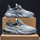 [DTD Series]★Sneakers★ 3color Men's Shoes Shoes Sports Style Size 39-44 Color Scheme Yellow Blue Gray