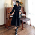 Load image into Gallery viewer, [JIGUJIGU series] ★Chinese style setup★ Large size black brown dress vest
