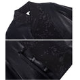 Load image into Gallery viewer, [Big Blue Dragon Series] ★China style tops★ Shirt switching unique design black black cool
