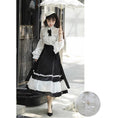 Load image into Gallery viewer, [Cloud Chigetsu---Moonlight Series] ★China style setup★ 4-piece set, long sleeve shirt + windshield skirt, coming-of-age ceremony, everyday wear, cute
