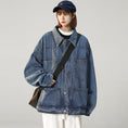 Load image into Gallery viewer, [CHAOMEICHEN Series] ★Jacket★ Outer Denim Jacket Unisex Men's Jeans Blue Blue
