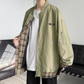 Load image into Gallery viewer, [BIGEMAN Series]★Jacket★ Outerwear 2color Unisex Men's Large Size Stadium Jacket Cool
