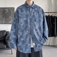 Load image into Gallery viewer, [BIGEMAN Series]★Shirt★ Outerwear 2color Unisex Men's Large Size Plaid Pattern Retro
