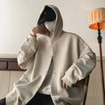 Load image into Gallery viewer, [V37 Series] ★Outer★ 3color Jacket Unisex Men's Casual Apricot Blue Coffee Color
