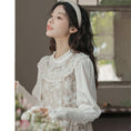 Load image into Gallery viewer, [Minami no Mori Series]★Shirt★ Long sleeve shirt for ladies, simple, office lady, commuting, date, cute, easy to match
