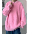 Load image into Gallery viewer, [NANSHI Series]★Sweater★ 6color Tops Unisex Men's Cute Beige Black Brown Pink Red Purple
