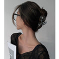 Load image into Gallery viewer, [KANSAI Series] ★Hair Ornament★ Hair Clip Accessory Silver Rose Popular Trend Stylish Adult
