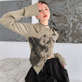 Load image into Gallery viewer, [ANNXstudio series] ★Tops★ Designed, short length, thick, retro SM
