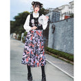 Load image into Gallery viewer, [Ancient monster house --- Rabbit series] ★China style skirt★ Bottoms print rabbit rabbit original SML
