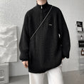 Load image into Gallery viewer, [Leonbinno Series]★Sweater★ 3color Knit Tops Unisex Men's Large Size Black Green Brown
