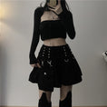 Load image into Gallery viewer, [Style Series] ★Skirt + Pants Tube★ Bottoms Unique Black Black Fashion Slimming SML XL
