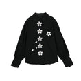 Load image into Gallery viewer, [Yangji Great Dream Series]★Shirt★ Tops Embroidery Original Retro Temperament Enhancement Long Sleeve Shirt Black Black
