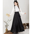 Load image into Gallery viewer, [Qingshui Kei --- Rika Chai Series] ★Maki skirt★ Chinese style skirt, Hanfu skirt, slimming and easy to match
