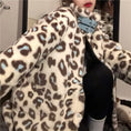 Load image into Gallery viewer, [Demon King Series] ★Outerwear★ Coat Leopard Print Autumn/Winter Clothes Thick Fashion INS Stand Neck Easy to Match
