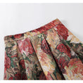 Load image into Gallery viewer, [MOERBEN Series]★Skirt★ Oil painting style bottoms Fashion Red Cute Floral pattern Retro Large size
